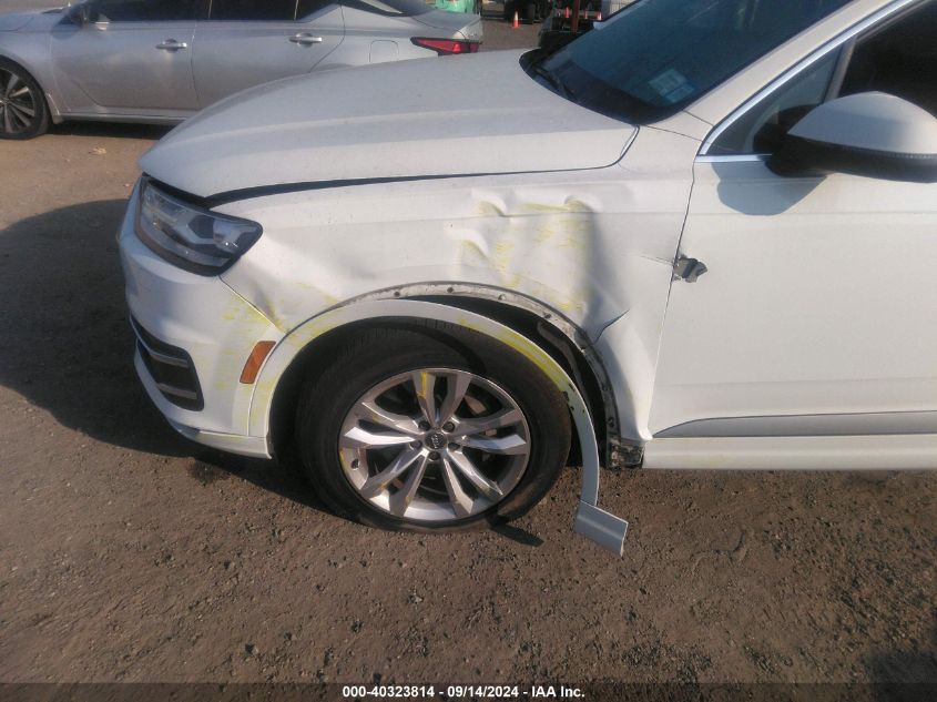 2017 AUDI Q7 3.0T PREMIUM - WA1LAAF78HD008544