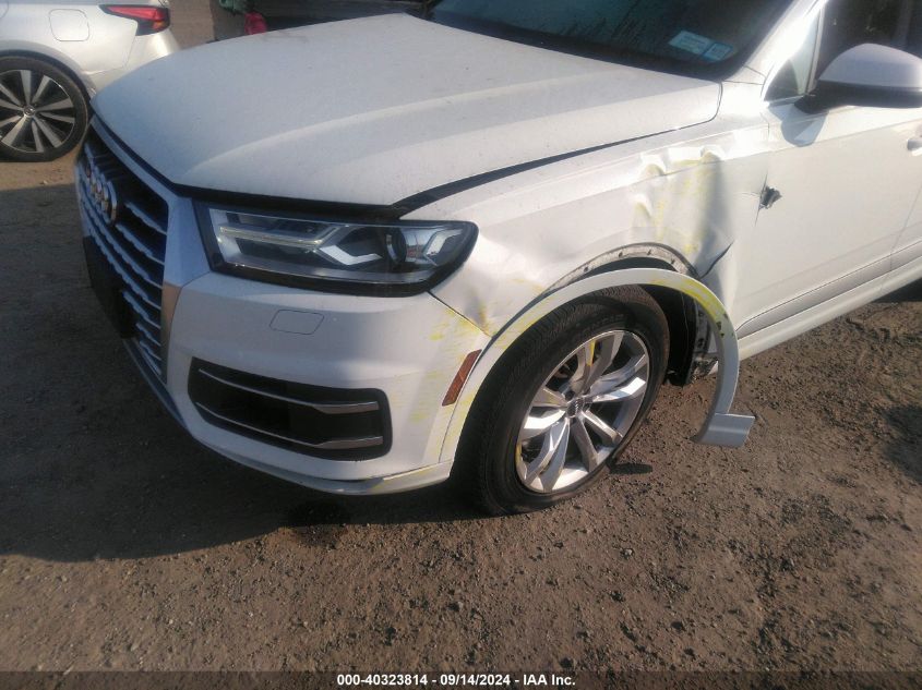 2017 AUDI Q7 3.0T PREMIUM - WA1LAAF78HD008544