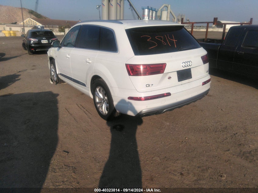2017 AUDI Q7 3.0T PREMIUM - WA1LAAF78HD008544