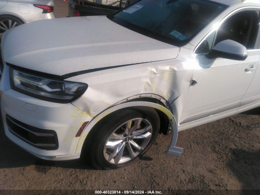 2017 AUDI Q7 3.0T PREMIUM - WA1LAAF78HD008544