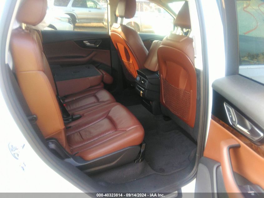 2017 AUDI Q7 3.0T PREMIUM - WA1LAAF78HD008544