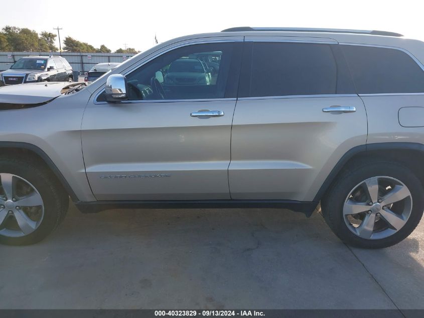 2014 Jeep Grand Cherokee Limited VIN: 1C4RJEBT2EC182637 Lot: 40323829