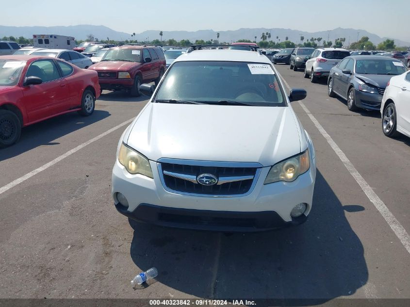 2008 Subaru Outback 2.5I/2.5I L.l. Bean Edition VIN: 4S4BP61C287301965 Lot: 40323842