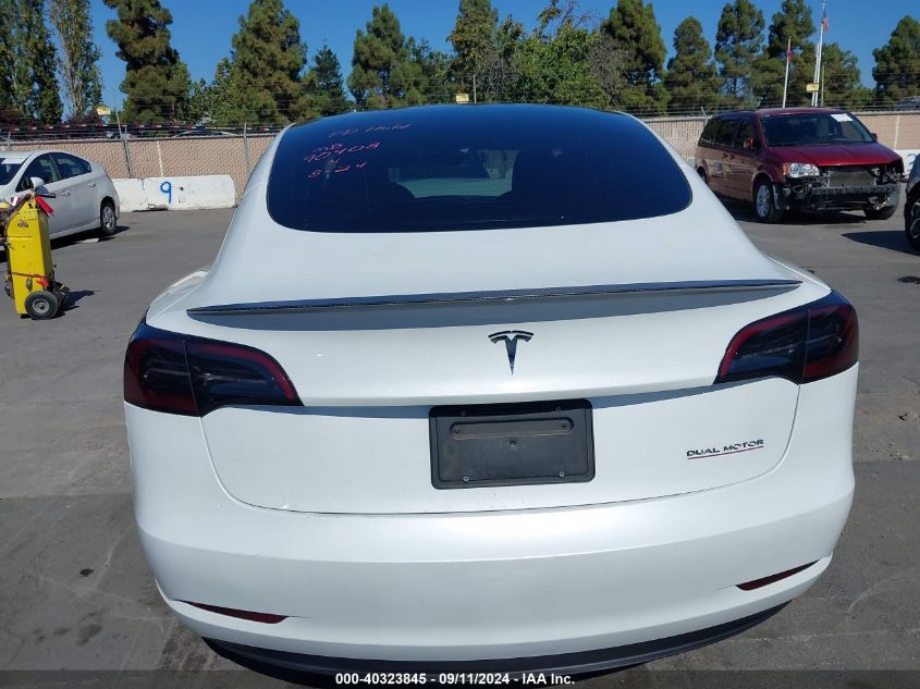 2023 Tesla Model 3 VIN: 5YJ3E1ECXPF420772 Lot: 40323845