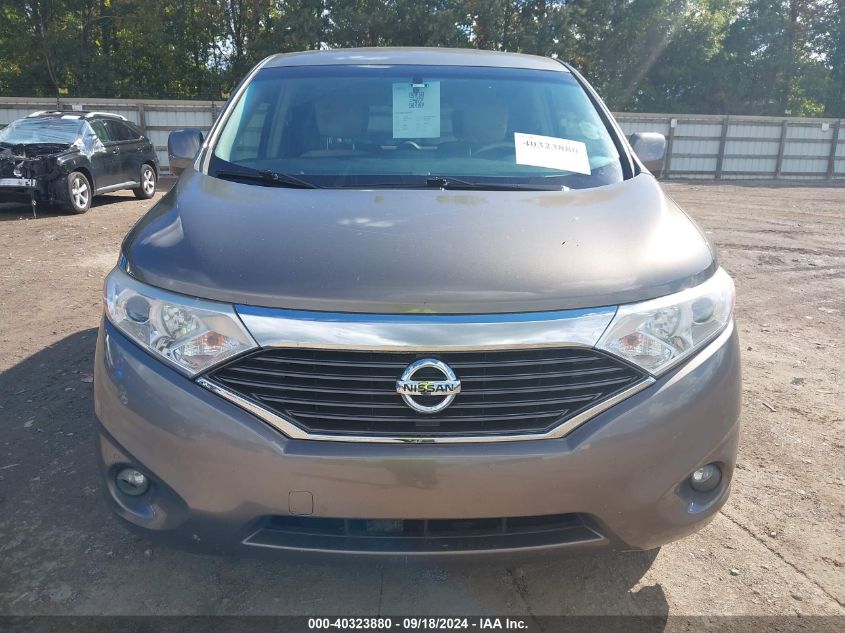 2015 Nissan Quest Sv VIN: JN8AE2KPXF9122370 Lot: 40323880