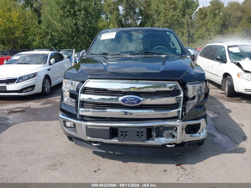 2016 FORD F-150 LARIAT - 1FTEW1EP7GKD16137