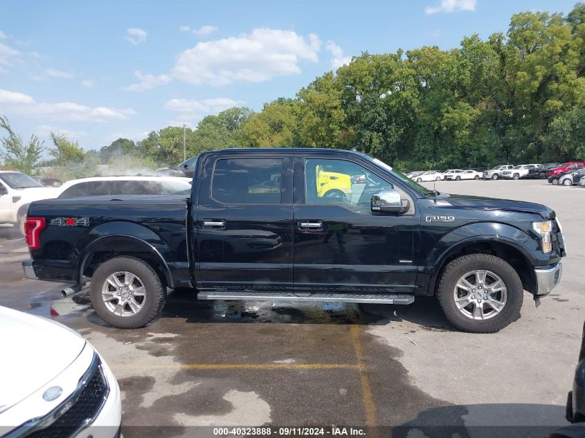 2016 Ford F-150 Lariat VIN: 1FTEW1EP7GKD16137 Lot: 40323888