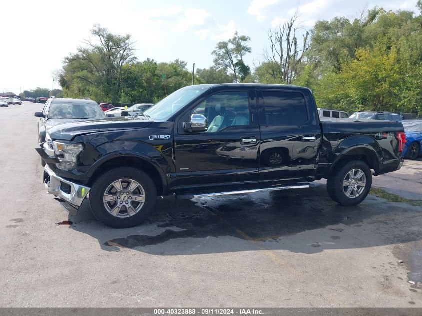 2016 FORD F-150 LARIAT - 1FTEW1EP7GKD16137