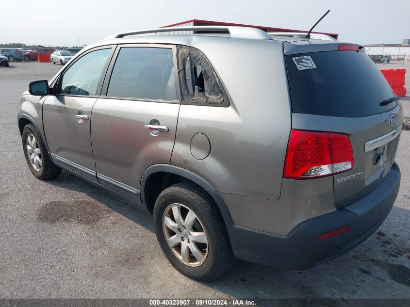 5XYKT3A61DG384133 2013 Kia Sorento Lx