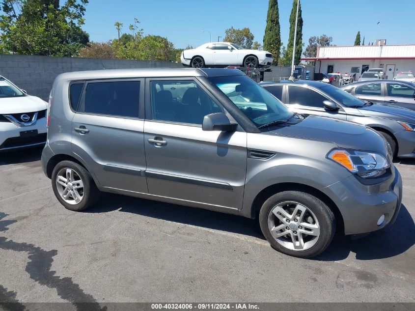 2011 Kia Soul + VIN: KNDJT2A20B7199861 Lot: 40324006