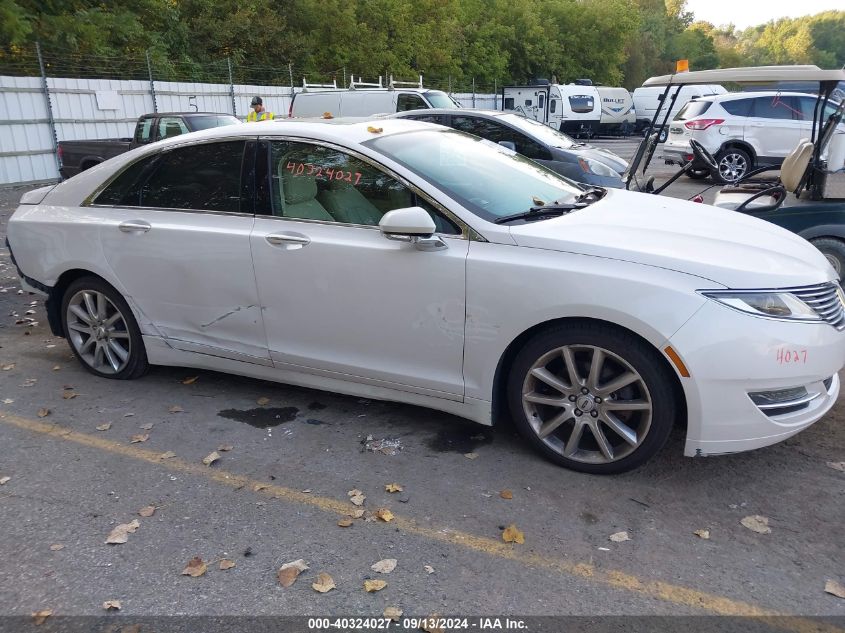 2016 Lincoln Mkz VIN: 3LN6L2J93GR634385 Lot: 40324027