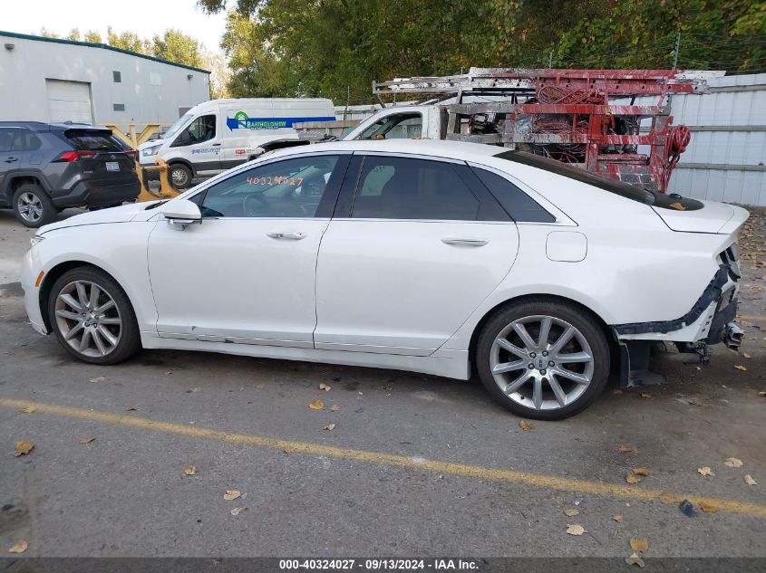 2016 Lincoln Mkz VIN: 3LN6L2J93GR634385 Lot: 40324027