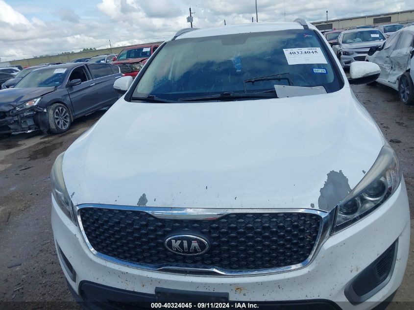 2017 KIA SORENTO 3.3L LX - 5XYPG4A58HG302668