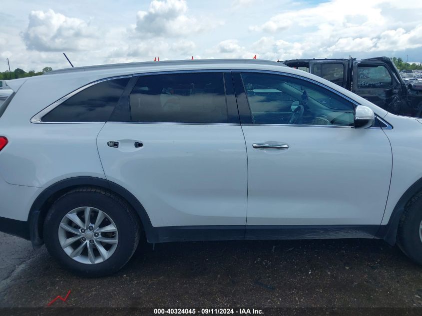 2017 KIA SORENTO 3.3L LX - 5XYPG4A58HG302668