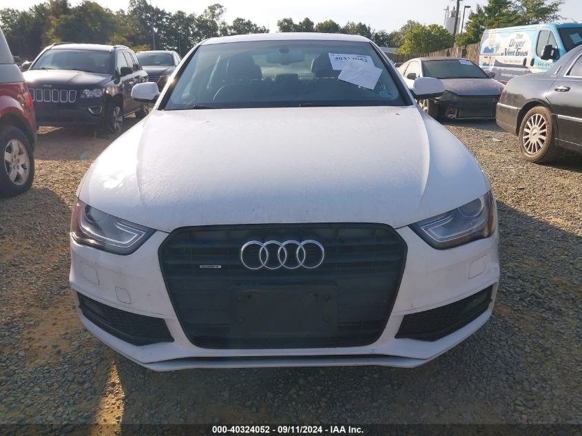 2014 AUDI A4 2.0T PREMIUM - WAUFFAFL9EN024174