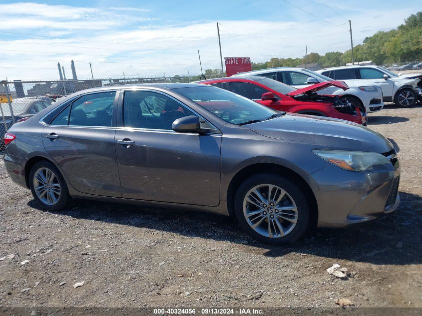 2016 Toyota Camry Se VIN: 4T1BF1FK2GU253437 Lot: 40324056