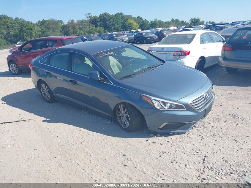 VIN 5NPE24AF6HH438305 2017 HYUNDAI SONATA SE