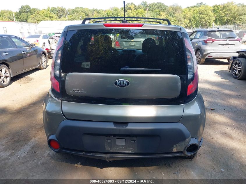 2014 Kia Soul VIN: KNDJN2A29E7071889 Lot: 40324083