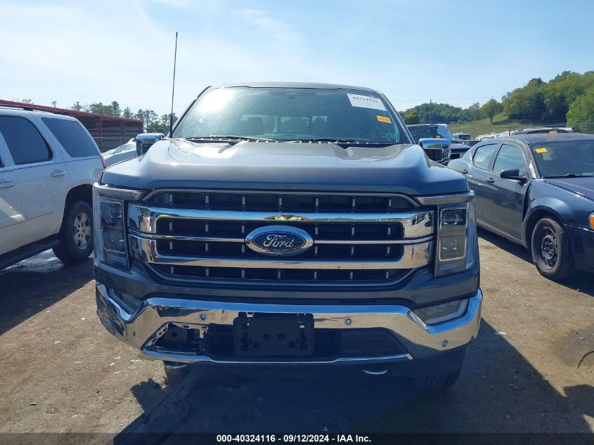 2022 Ford F-150 Lariat VIN: 1FTFW1ED2NFB51128 Lot: 40324116