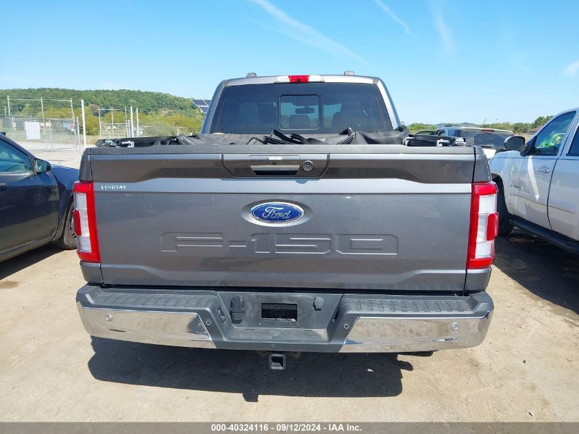 2022 Ford F-150 Lariat VIN: 1FTFW1ED2NFB51128 Lot: 40324116