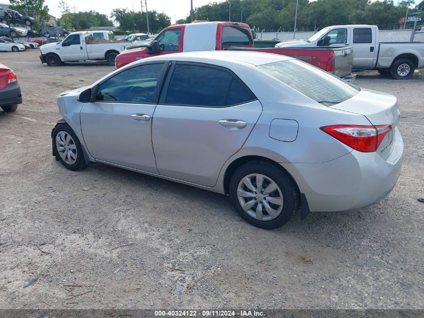 2016 Toyota Corolla L/Le/Le Pls/Prm/S/S Pls VIN: 2T1BURHE4GC673990 Lot: 40324122