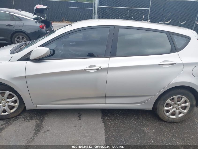 2014 Hyundai Accent Gs VIN: KMHCT5AE1EU151095 Lot: 40324133