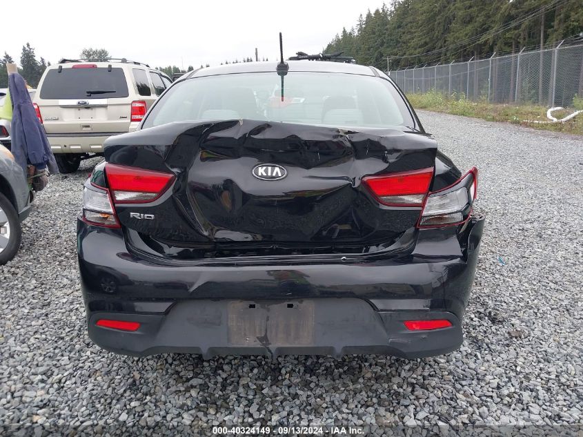 2018 Kia Rio Lx VIN: 3KPA24AB4JE061267 Lot: 40324149