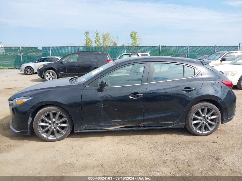 2018 Mazda Mazda3 Touring VIN: 3MZBN1L30JM257015 Lot: 40324163