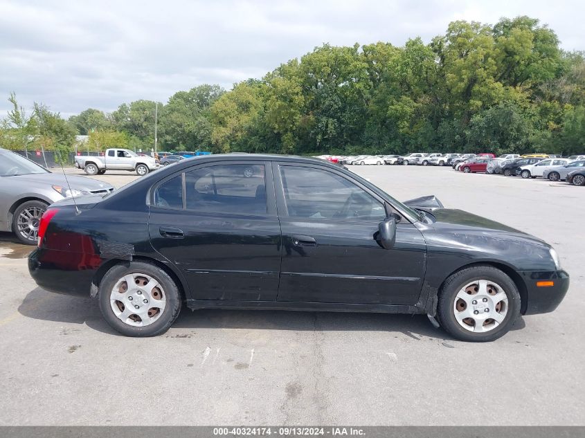 2003 Hyundai Elantra Gls/Gt VIN: KMHDN45D63U671297 Lot: 40324174