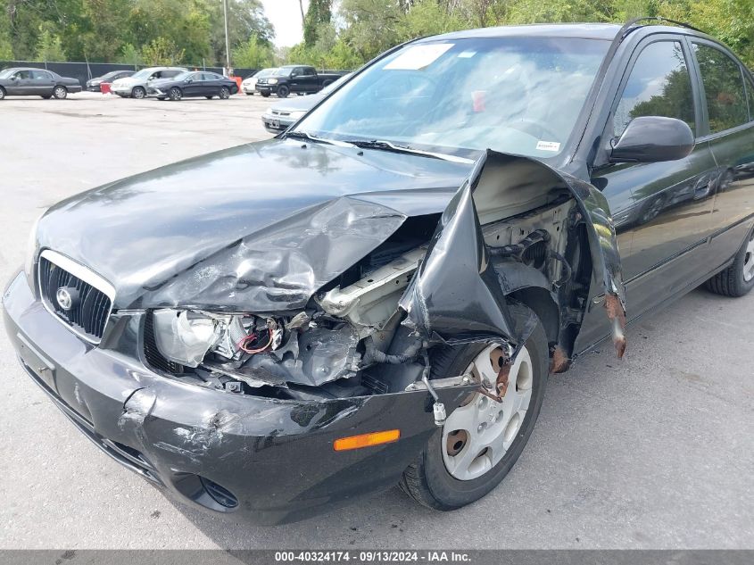 2003 Hyundai Elantra Gls/Gt VIN: KMHDN45D63U671297 Lot: 40324174