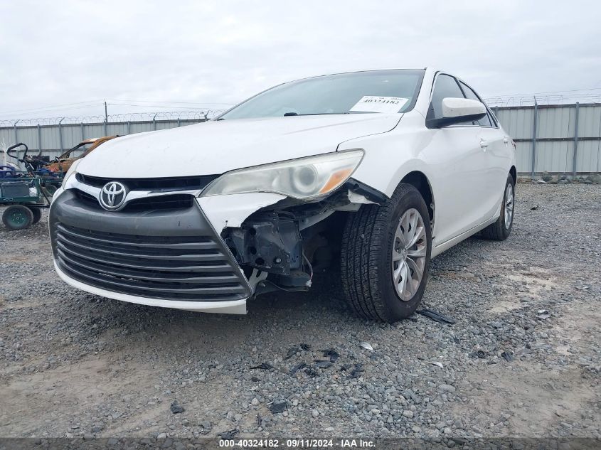 2016 Toyota Camry Le VIN: 4T1BF1FK2GU575625 Lot: 40324182