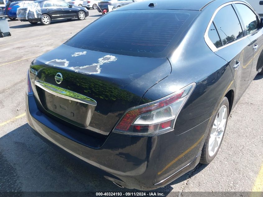 2014 Nissan Maxima 3.5 Sv VIN: 1N4AA5APXEC438594 Lot: 40324193