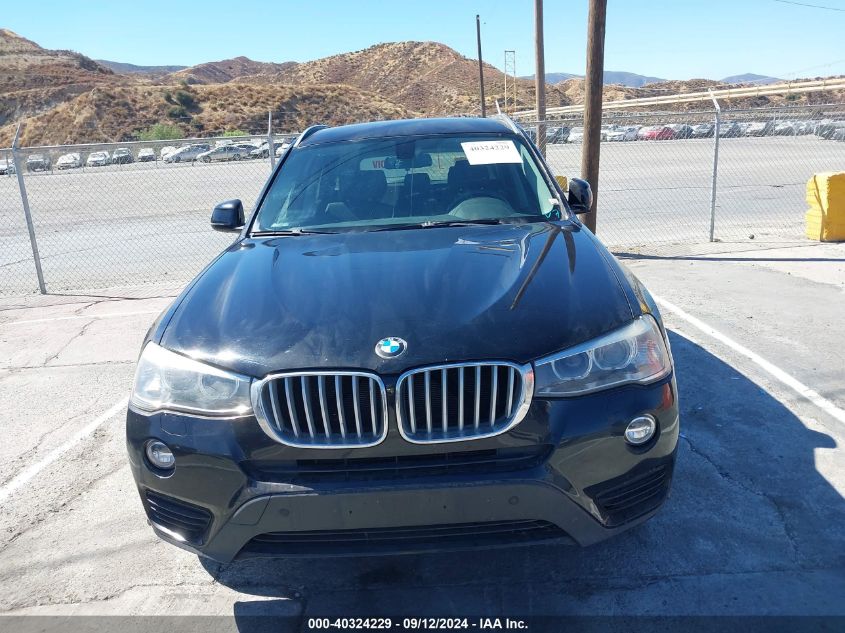 2016 BMW X3 xDrive28I VIN: 5UXWX9C51G0D83931 Lot: 40324229