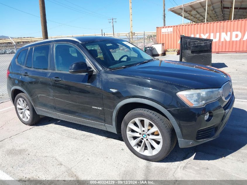 2016 BMW X3 xDrive28I VIN: 5UXWX9C51G0D83931 Lot: 40324229