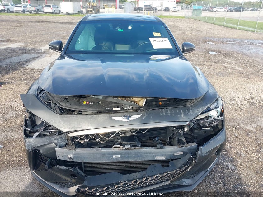 VIN KMTG34LE3KU037402 2019 GENESIS G70 3.3T ADVANCED