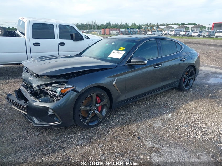 VIN KMTG34LE3KU037402 2019 GENESIS G70 3.3T ADVANCED