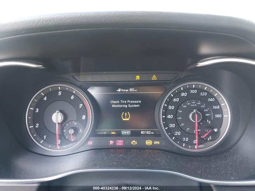 VIN KMTG34LE3KU037402 2019 GENESIS G70 3.3T ADVANCED