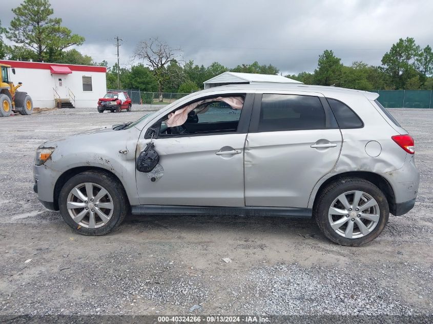 2015 Mitsubishi Outlander Sport Es VIN: 4A4AP3AW8FE056034 Lot: 40324266