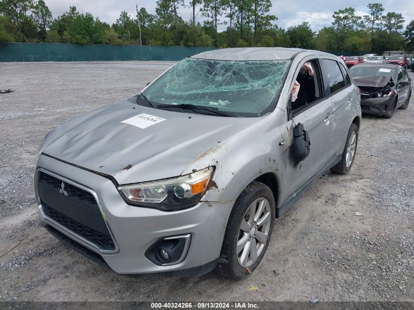 2015 Mitsubishi Outlander Sport Es VIN: 4A4AP3AW8FE056034 Lot: 40324266