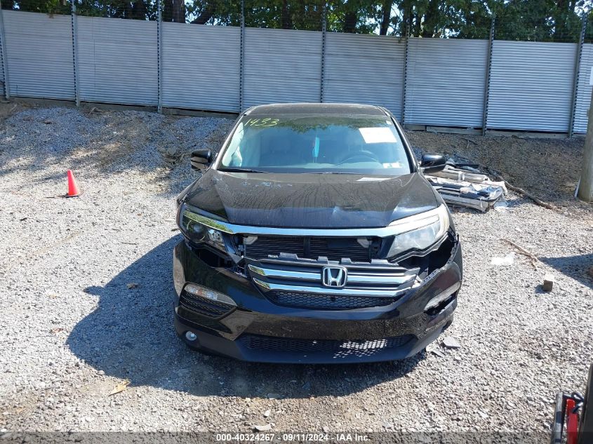 2016 Honda Pilot Ex-L VIN: 5FNYF6H52GB021433 Lot: 40324267