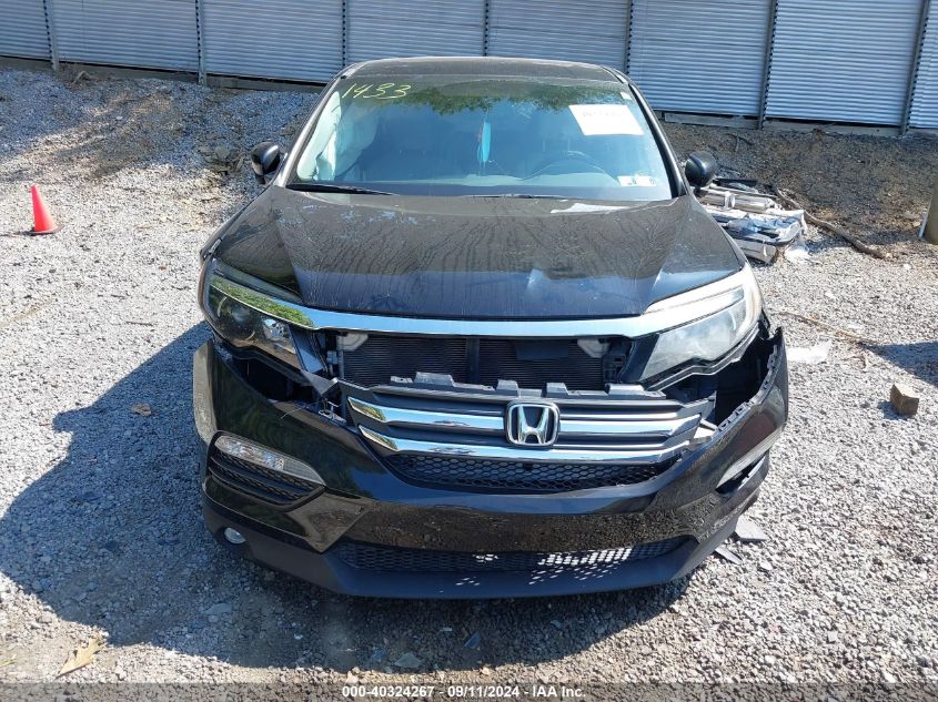 2016 Honda Pilot Ex-L VIN: 5FNYF6H52GB021433 Lot: 40324267