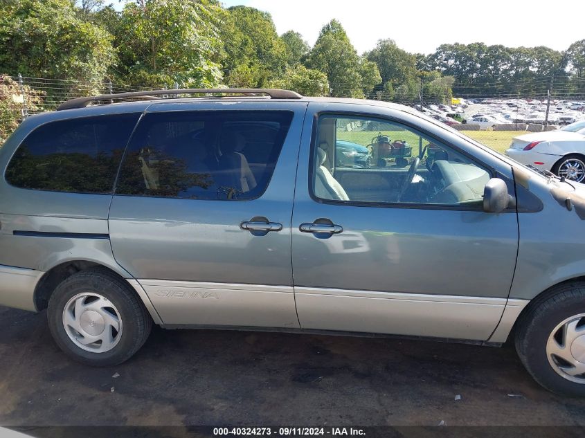 1999 Toyota Sienna Xle VIN: 4T3ZF13CXXU113154 Lot: 40324273