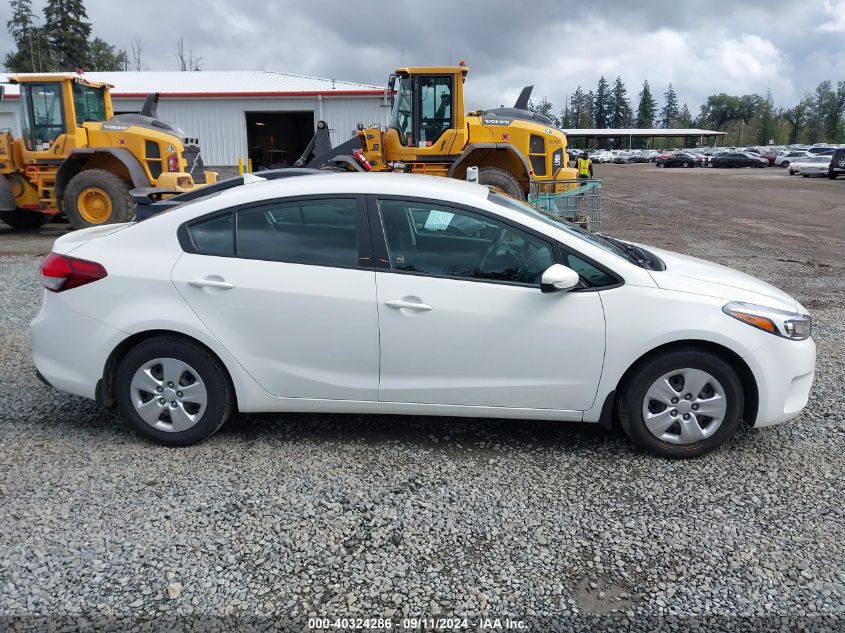 2017 Kia Forte Lx VIN: 3KPFK4A70HE139328 Lot: 40324286