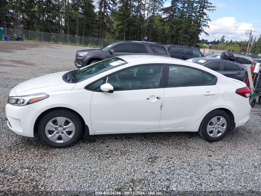 2017 Kia Forte Lx VIN: 3KPFK4A70HE139328 Lot: 40324286