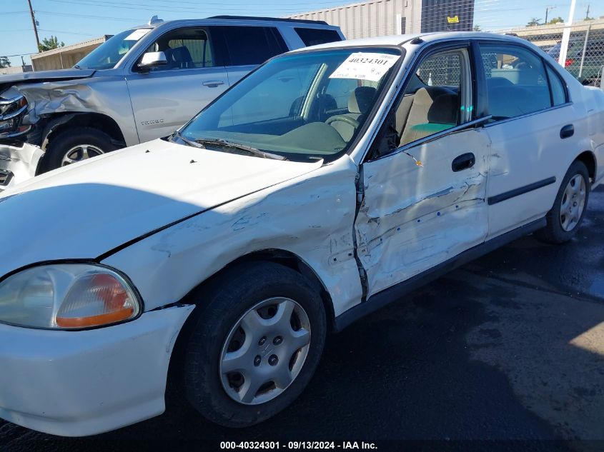 1998 Honda Civic Lx VIN: 2HGEJ6673WH553662 Lot: 40324301