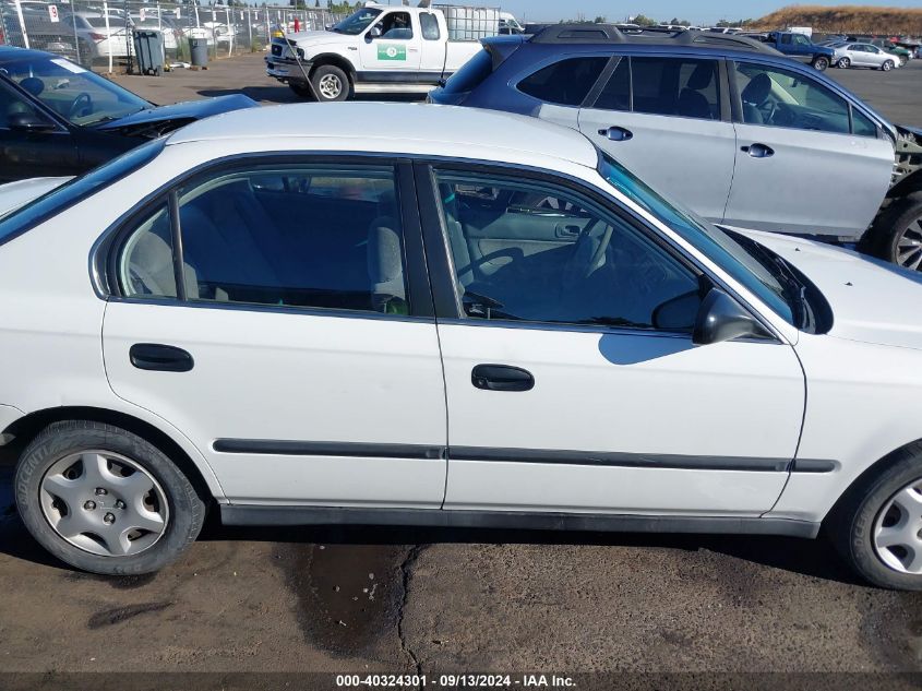 1998 Honda Civic Lx VIN: 2HGEJ6673WH553662 Lot: 40324301