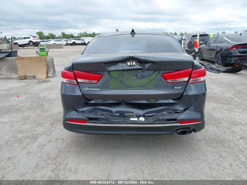 2018 KIA OPTIMA EX - 5XXGU4L30JG199180