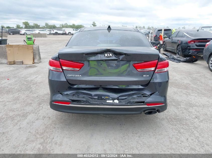 2018 KIA OPTIMA EX - 5XXGU4L30JG199180