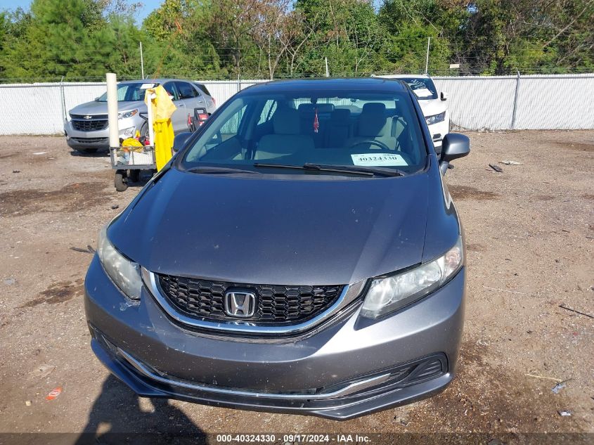 2013 Honda Civic Ex VIN: 19XFB2F87DE066040 Lot: 40324330