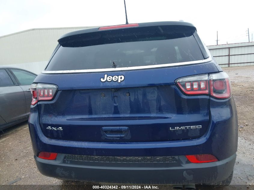 2019 Jeep Compass Limited VIN: 3C4NJDCB2KT638344 Lot: 40324342